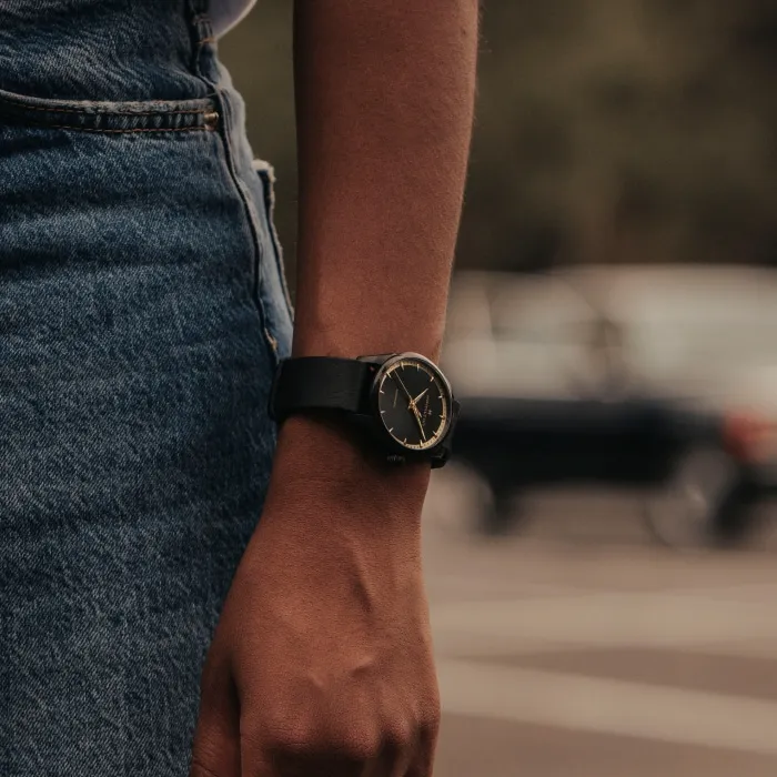 Hamilton Jazzmaster Auto Siyah H32255730 detay görseli 5