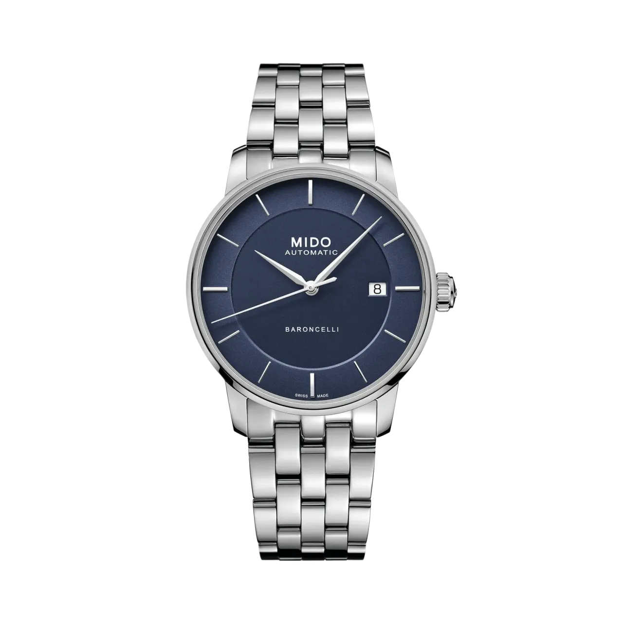 Mido Baroncelli Signature Gent Otomatik Mavi M0374071104100