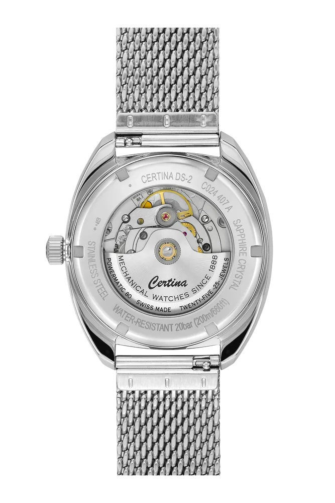 Certina DS-2 Otomatik Siyah C0244071105100 detay görseli 2
