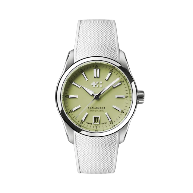 Beğenmek için çift tıkla Christopher Ward C63 Sealander Automatic Pistachio C6336ADA4S00V0RW Görsel 1