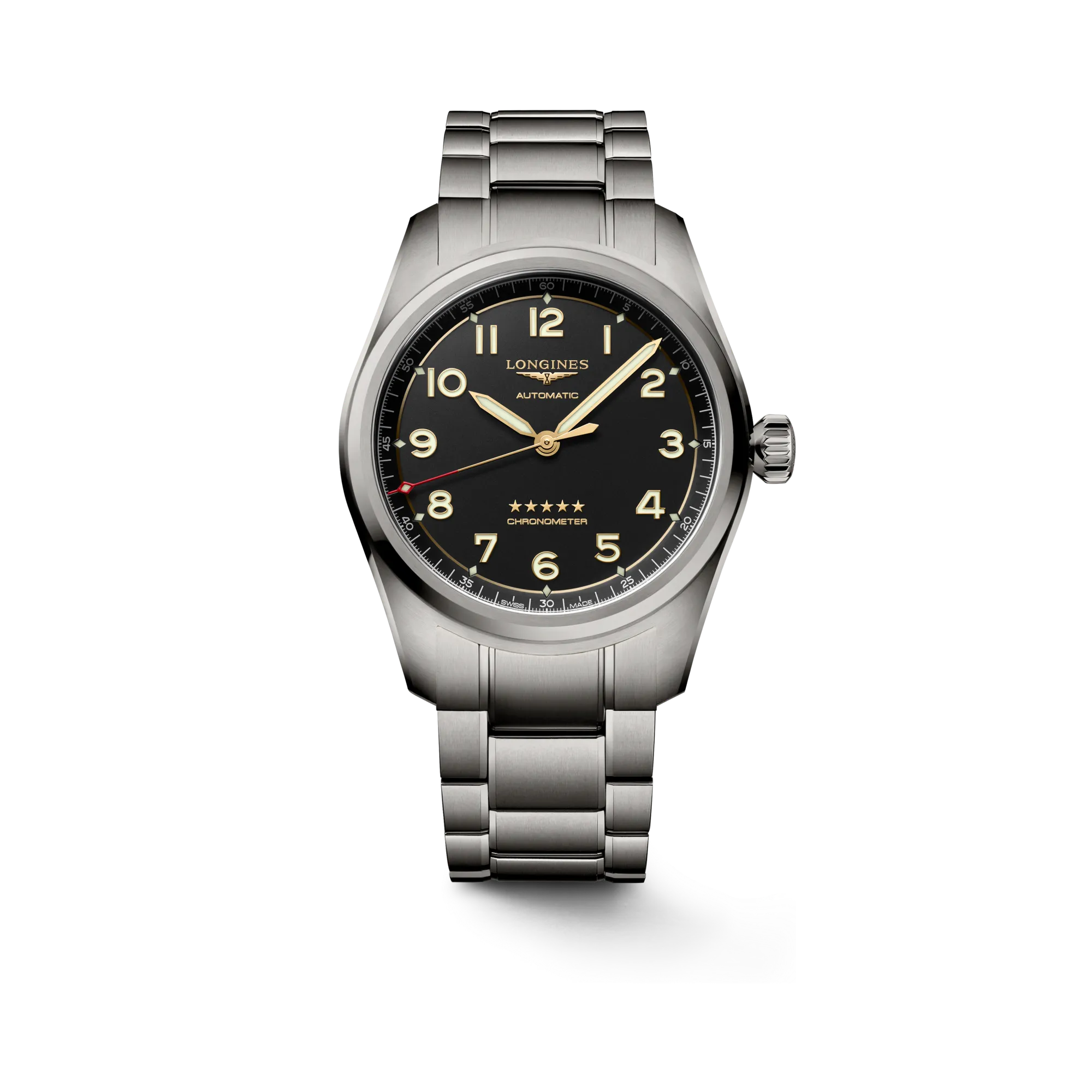 Longines Spirit Otomatik Antrasit L38111536