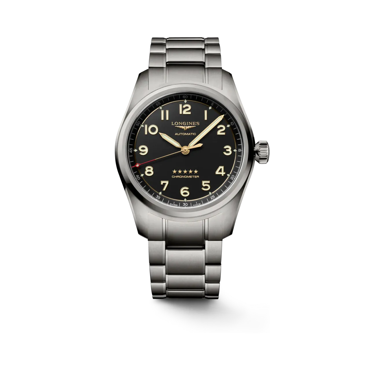 Longines Spirit Otomatik Antrasit L38111536