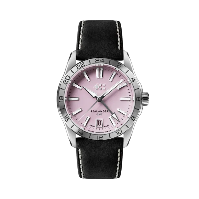 Christopher Ward C63 Sealander GMT Otomatik Pink C6336AGM4S00P0VK Görsel 1