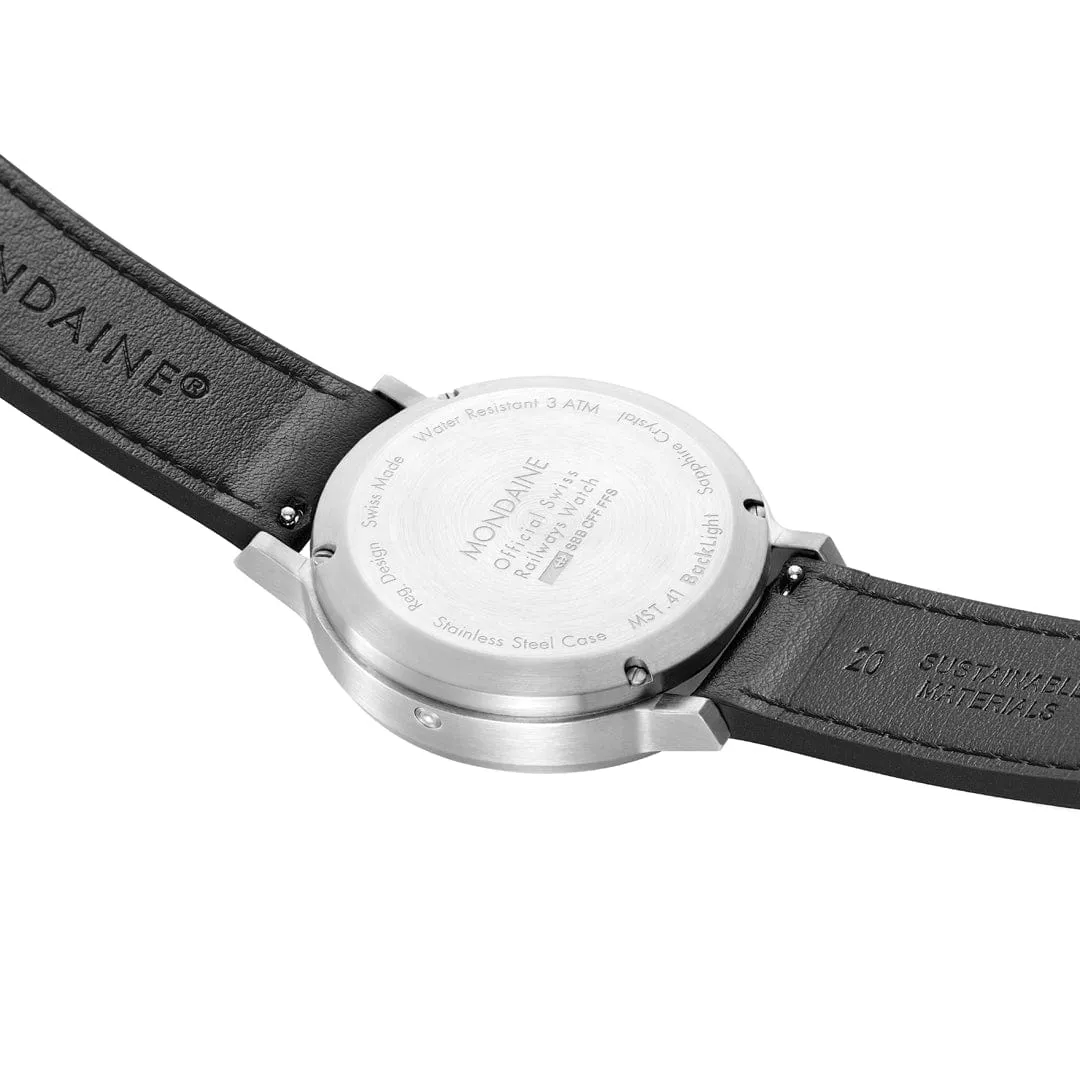Mondaine Stop2go Black MST4101BLBV2SE detay görseli 5