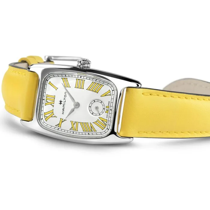 Hamilton American Classic Boulton Small Second Quartz M Beyaz H13321812 detay görseli 1