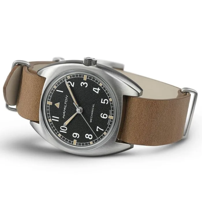 Hamilton Khaki Aviation Pilot Pioneer Mechanical Siyah H76419531 detay görseli 5