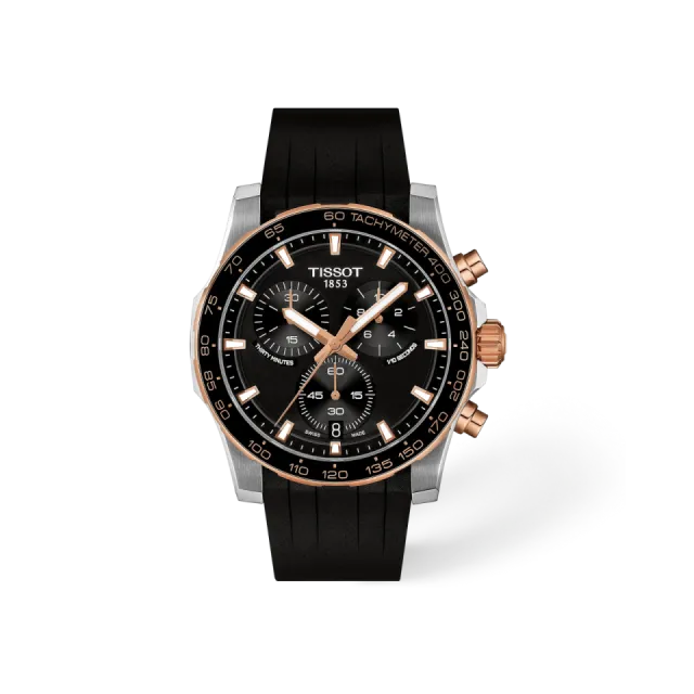 Beğenmek için çift tıkla Tissot Supersport Chrono Siyah T1254172705100 Görsel 1