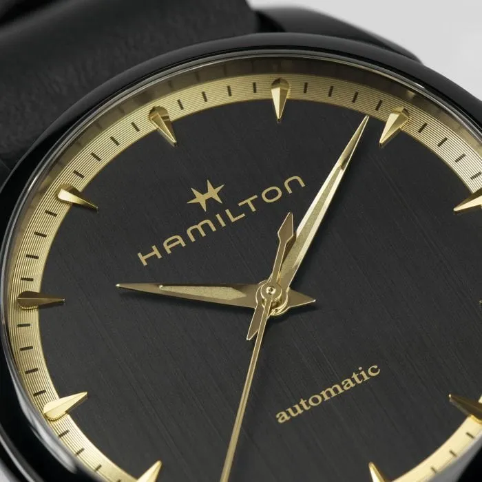 Hamilton Jazzmaster Auto Siyah H32255730 detay görseli 3