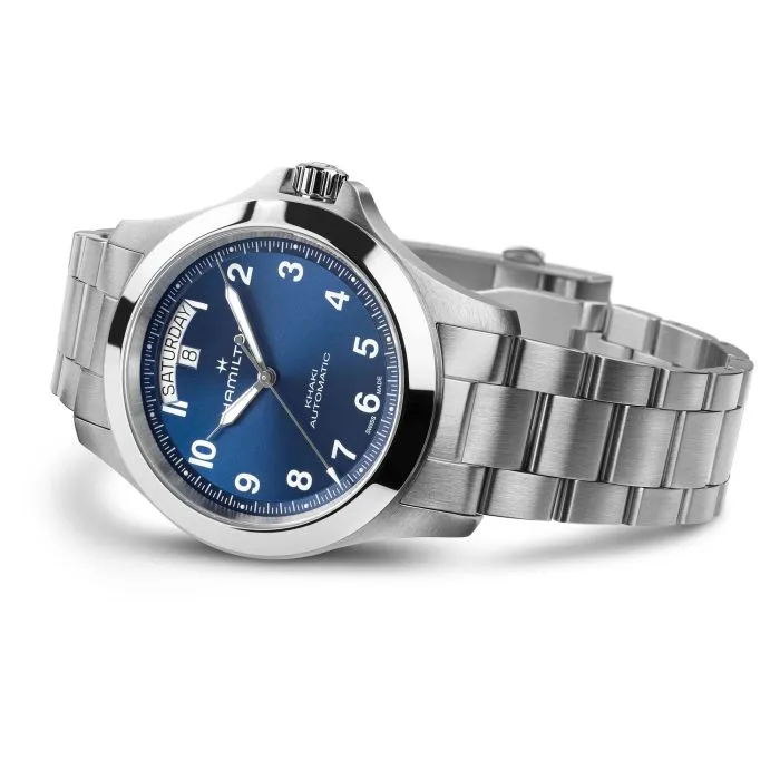 Hamilton Khaki Field King Day-Date Otomatik Mavi H64475140 detay görseli 1