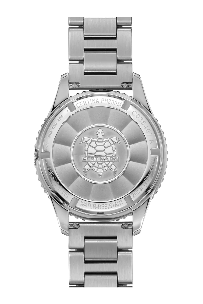 Certina DS PH200M Powermatic 80 Otomatik Silver C0364071103000 detay görseli 4