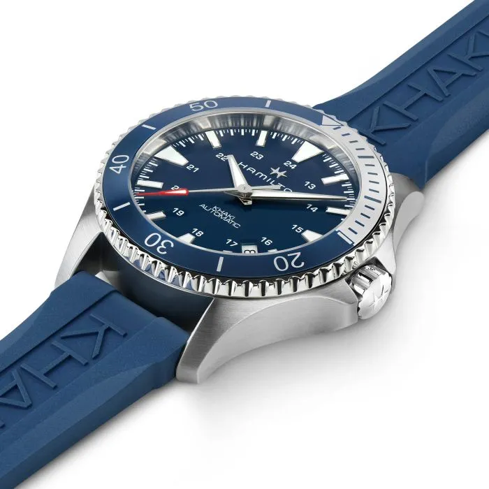 Hamilton Khaki Navy Scuba Auto Otomatik Mavi H82345341 detay görseli 1