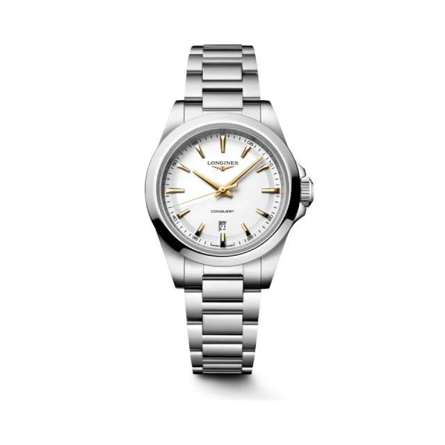 Longines Conquest Kumlanmış Beyaz L33504126 Görsel 1