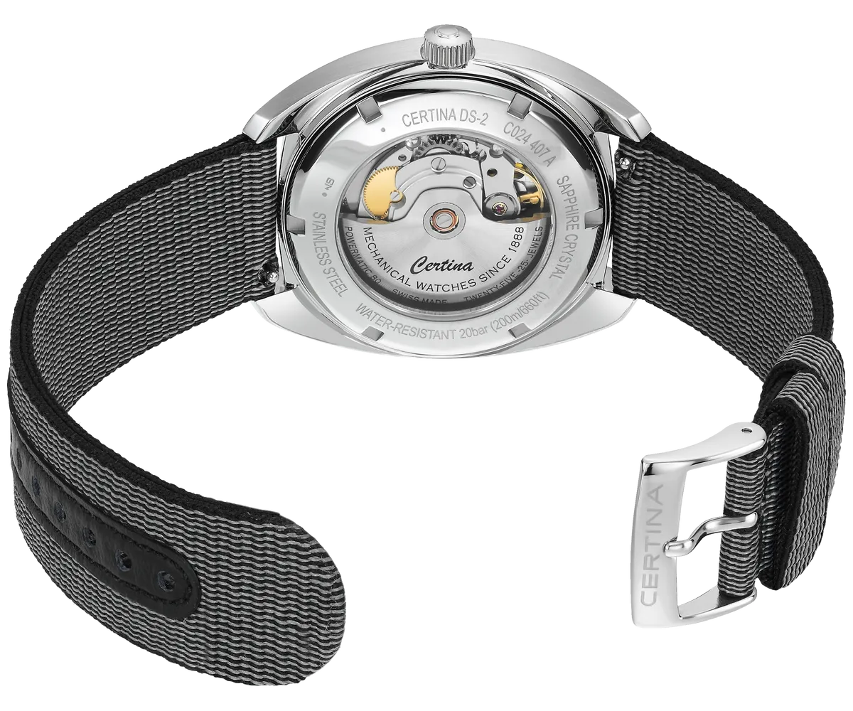 Certina DS-2 Otomatik Gümüş C0244071803100 detay görseli 3