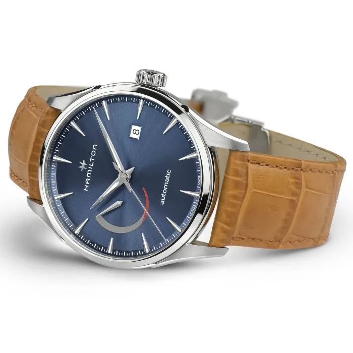 Hamilton Jazzmaster Power Reserve Auto Blue H32635541 detay görseli 3