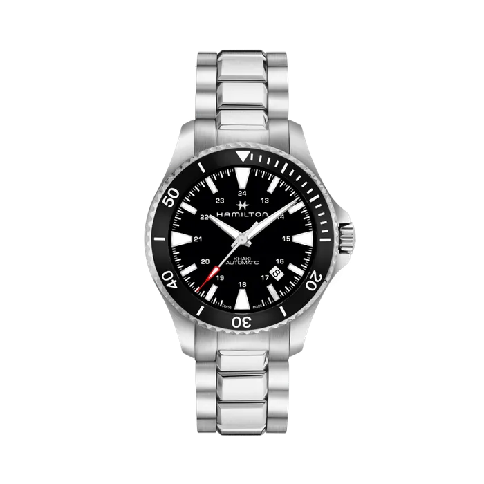 Hamilton Khaki Navy Scuba Auto Otomatik Siyah H82335131