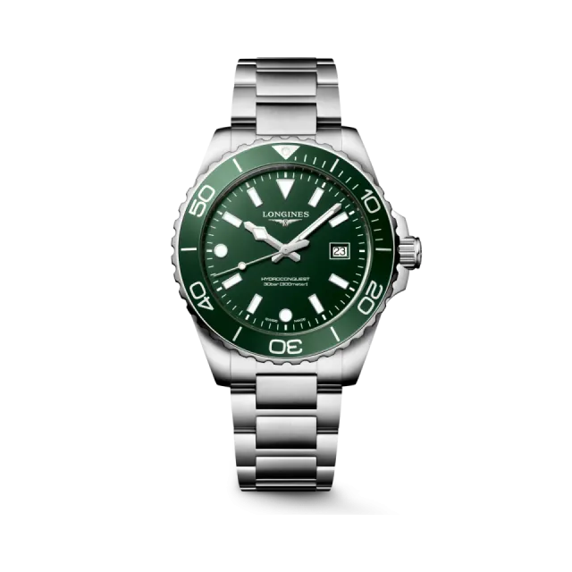 Beğenmek için çift tıkla Longines Hydroconquest Kumlanmış Yeşil L37694066 Görsel 1