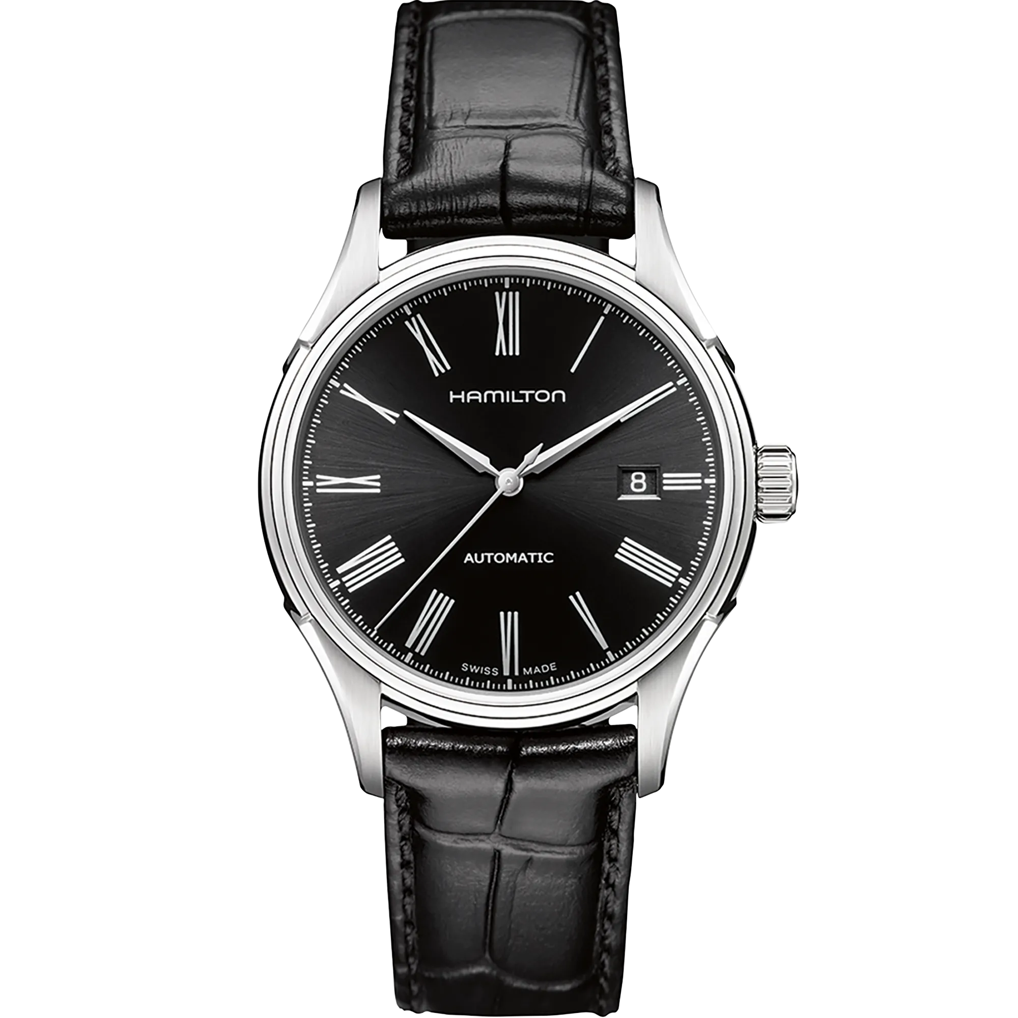 Hamilton American Classic Valiant Auto Siyah H39515734 detay görseli 1
