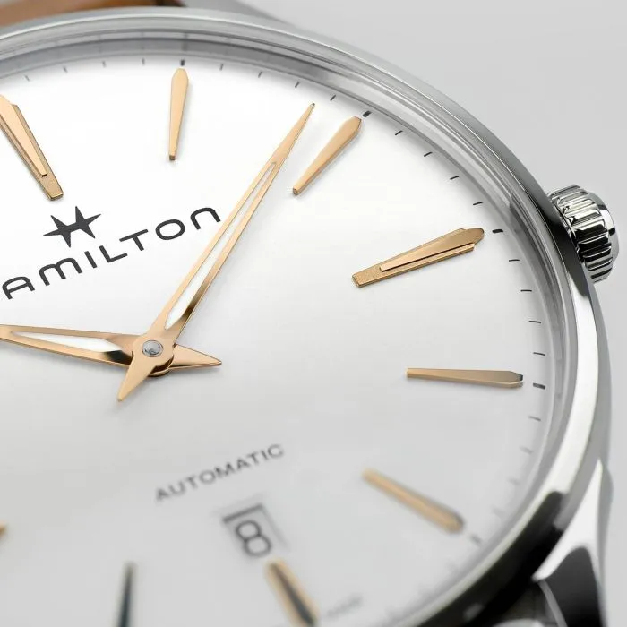 Hamilton Jazzmaster Thinline Auto Otomatik Beyaz H38525512 detay görseli 1