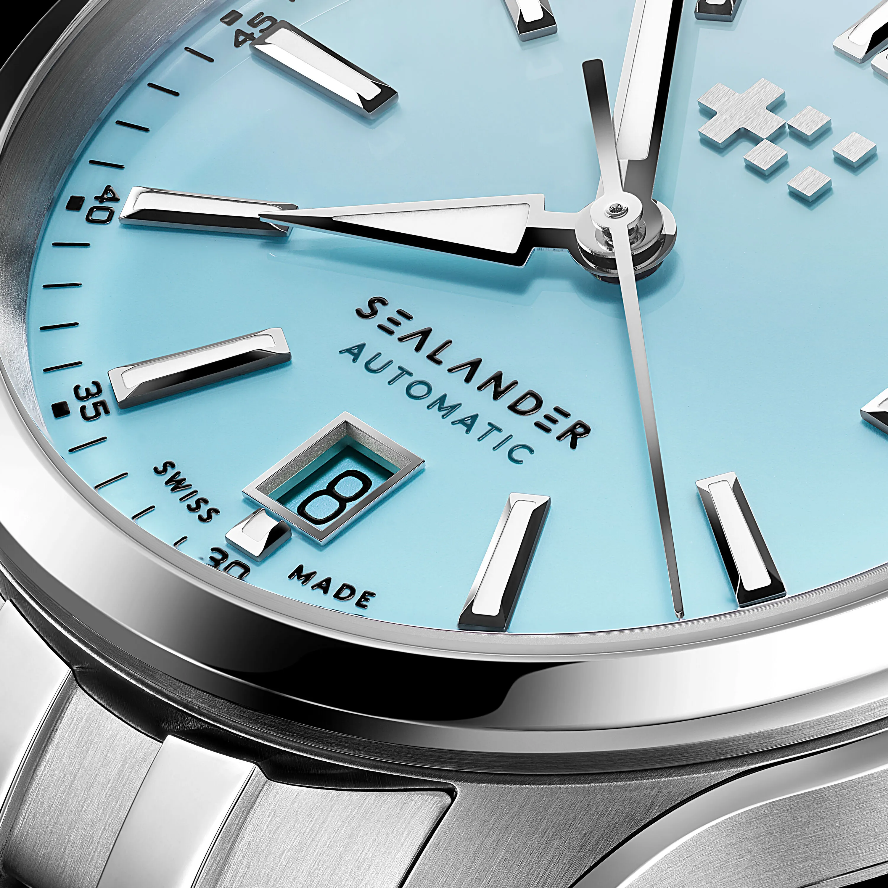 Christopher Ward C63 Sealander Automatic Sky Blue C6339ADA4S00B0B1 detay görseli 3
