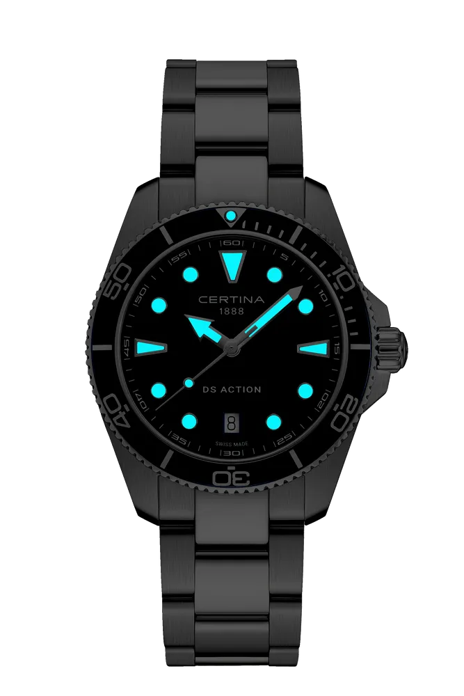 Certina DS Action 40mm Blue C0484101104100 detay görseli 1