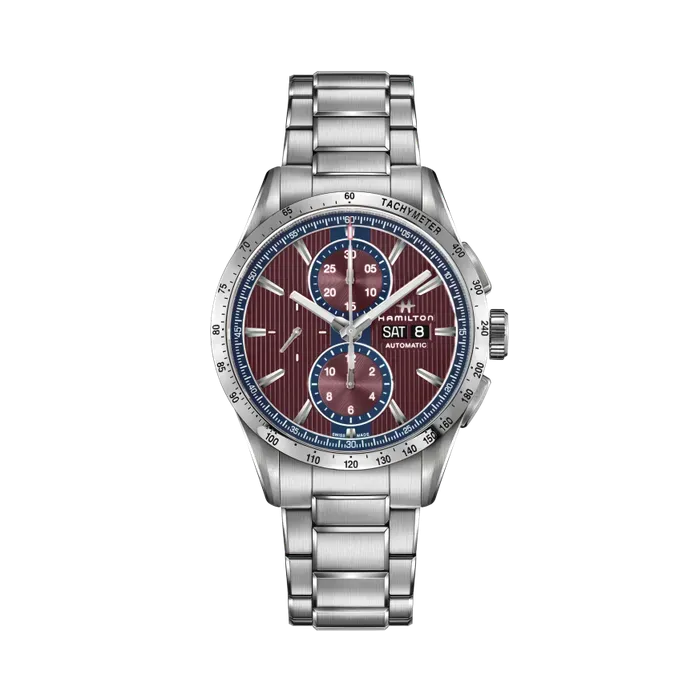 Hamilton Broadway Auto Chrono Otomatik Aubergine H43516171
