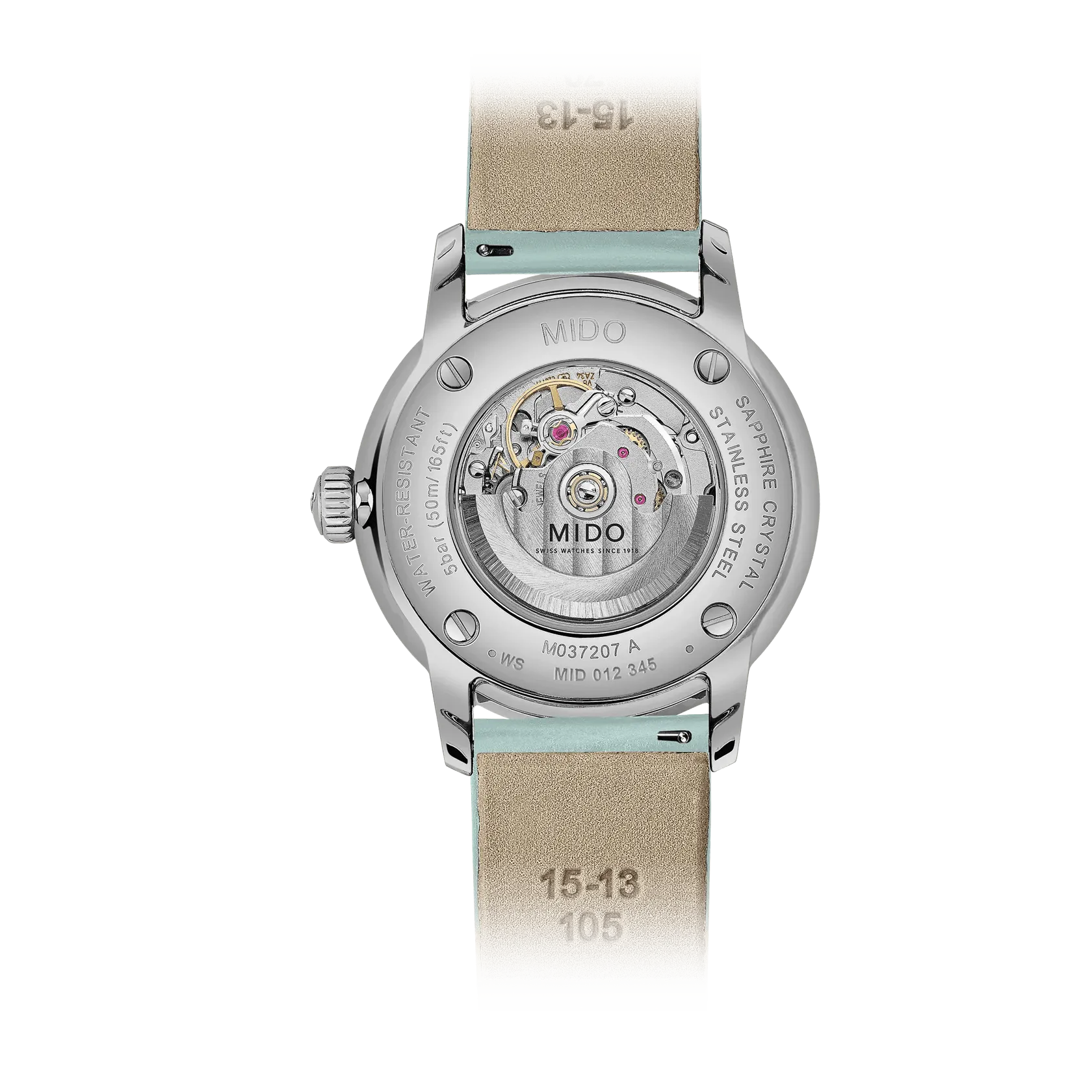 Mido Baroncelli Signature Lady Colours Otomatik M0372071610600 detay görseli 4