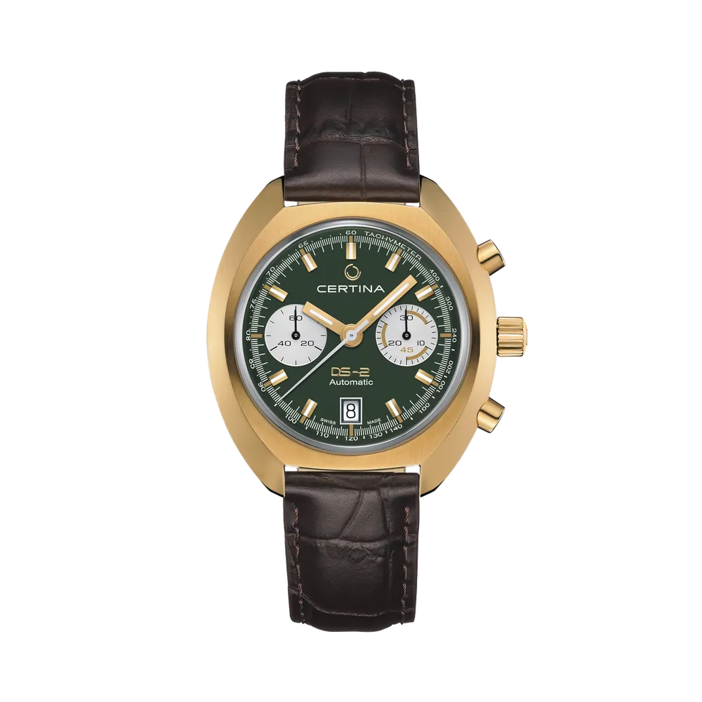 Certina DS-2 Chronograph Automatic Yeşil C0244623609100