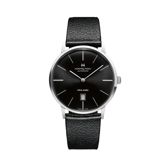 Hamilton American Classic Intra-Matic Auto Otomatik Siyah H38755731