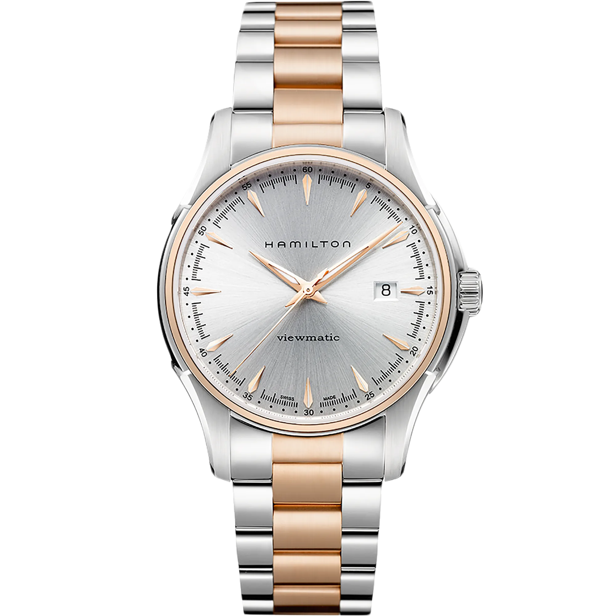 Hamilton Jazzmaster Viewmatic Auto Otomatik Gümüş H32655191 detay görseli 1