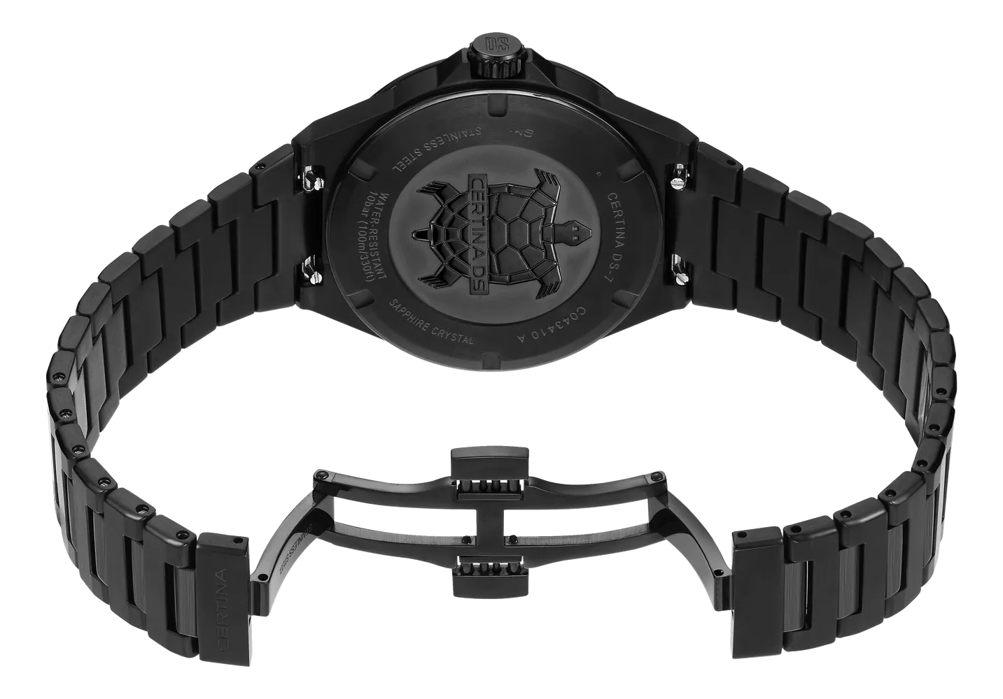 Certina DS-7 Quartz Black C0434103305100 detay görseli 3
