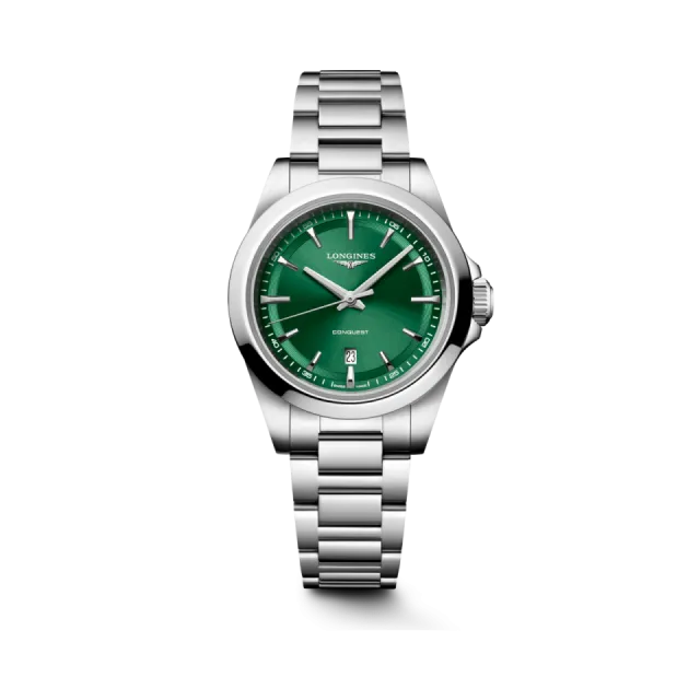 Beğenmek için çift tıkla Longines Conquest Pastel Yeşili L33504096 Görsel 1