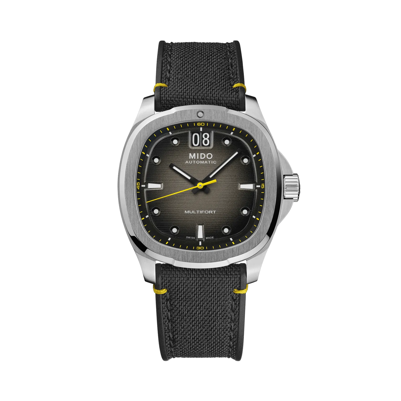 Mido Multifort TV Big Date Otomatik Gri M0495261708101