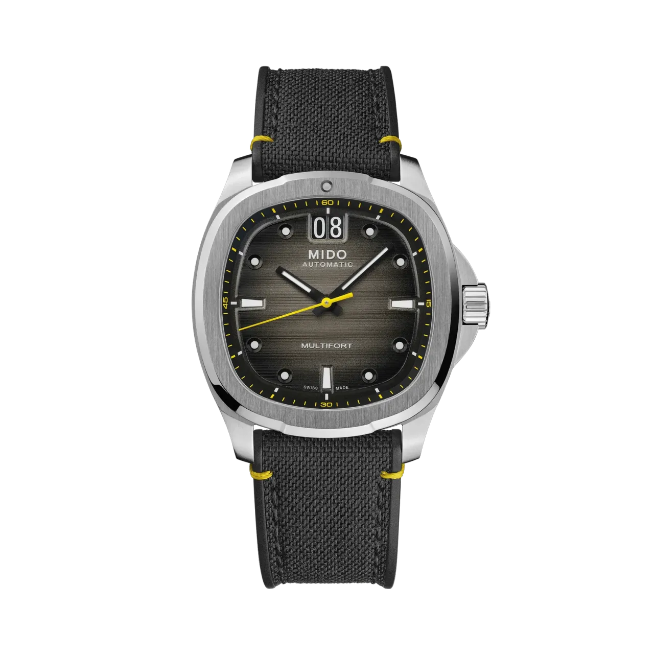 Mido Multifort TV Big Date Otomatik Gri M0495261708101