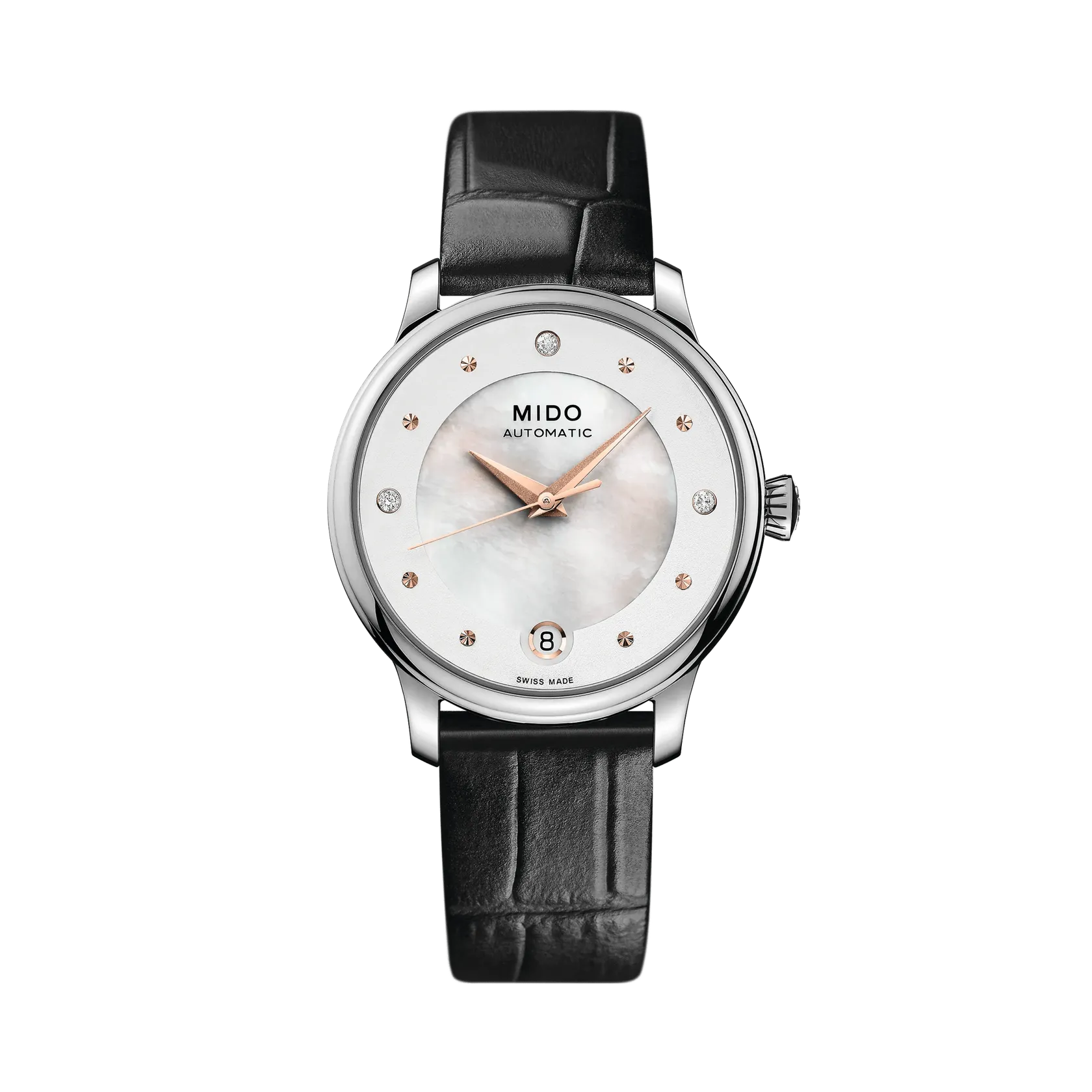 Mido Baroncelli Lady Day & Night Beyaz Sedef M0392071610600