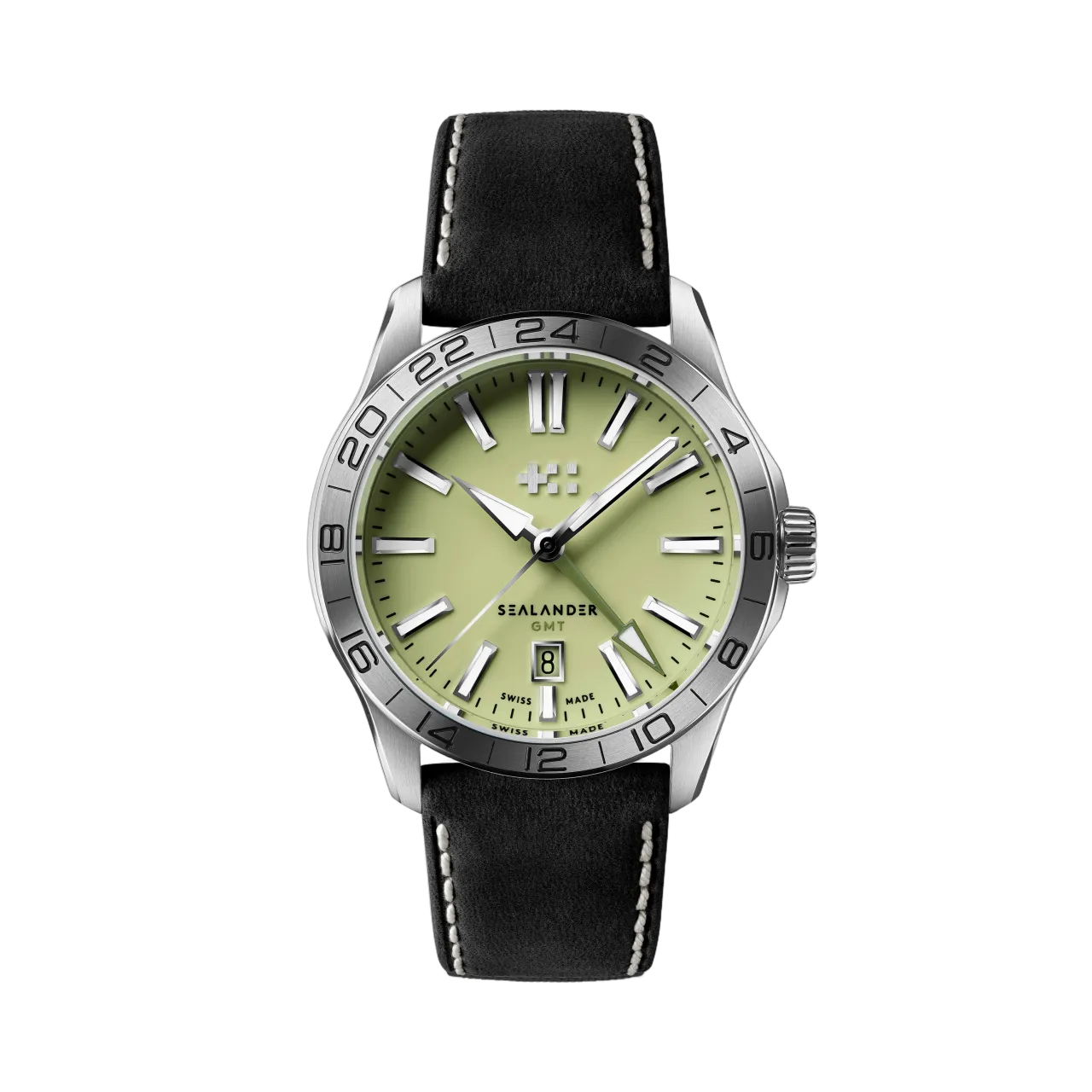 Christopher Ward C63 Sealander GMT Pistachio Otomatik C6342AGM4S00V0VK
