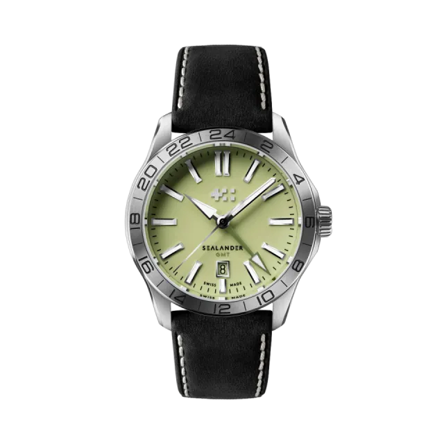 Christopher Ward C63 Sealander GMT Pistachio Otomatik C6342AGM4S00V0VK Görsel 1