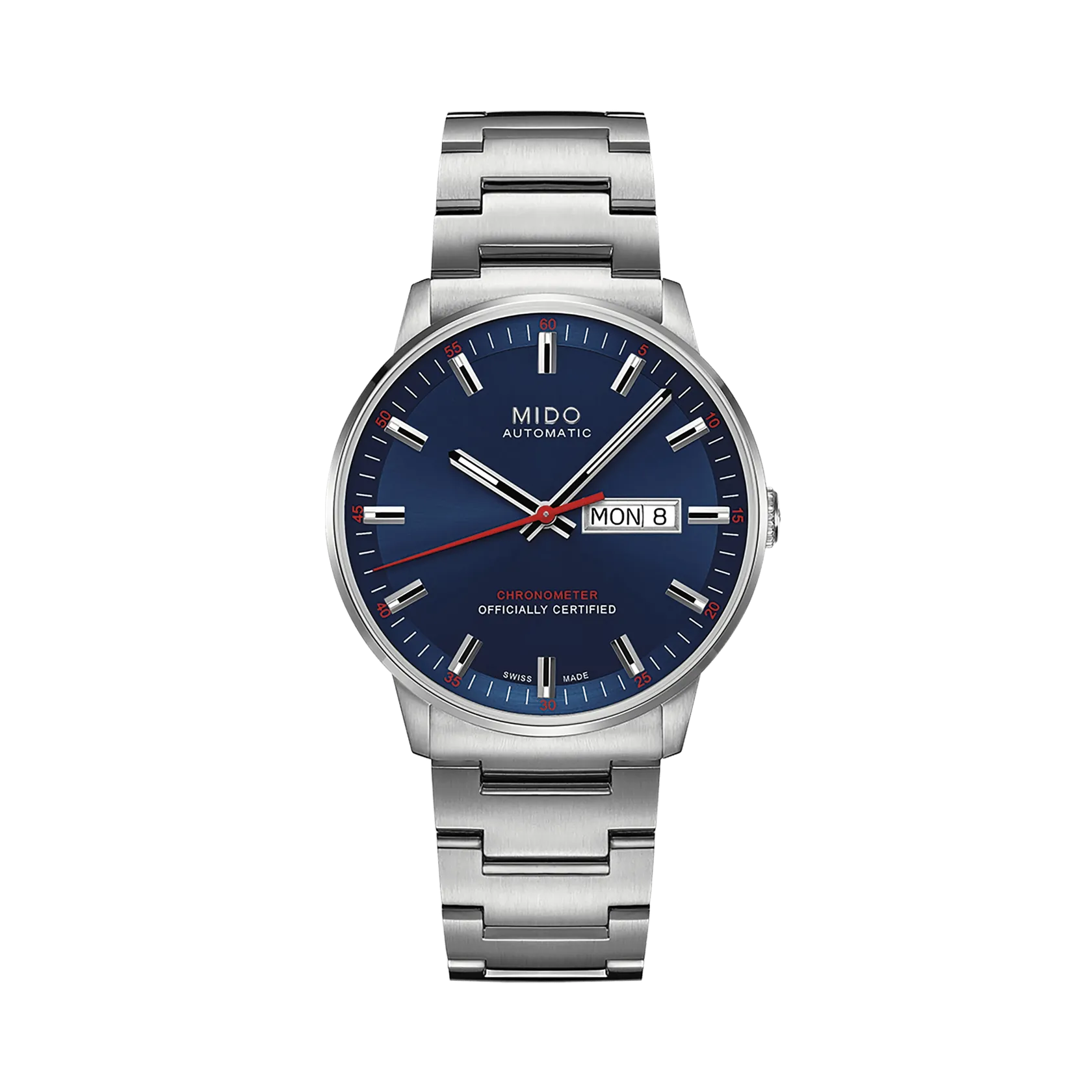Mido Commander Chronometer Otomatik Mavi M0214311104100