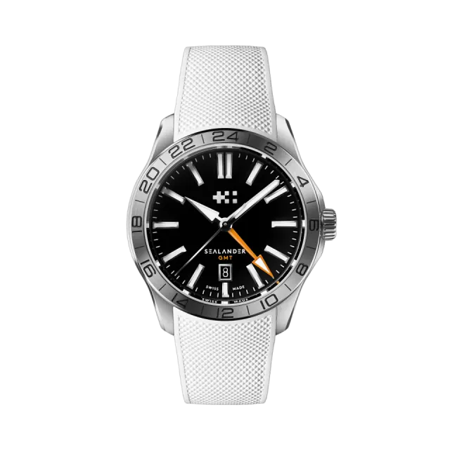 Beğenmek için çift tıkla Christopher Ward C63 Sealander GMT Otomatik Siyah C6342AGM4S00K0RW Görsel 1