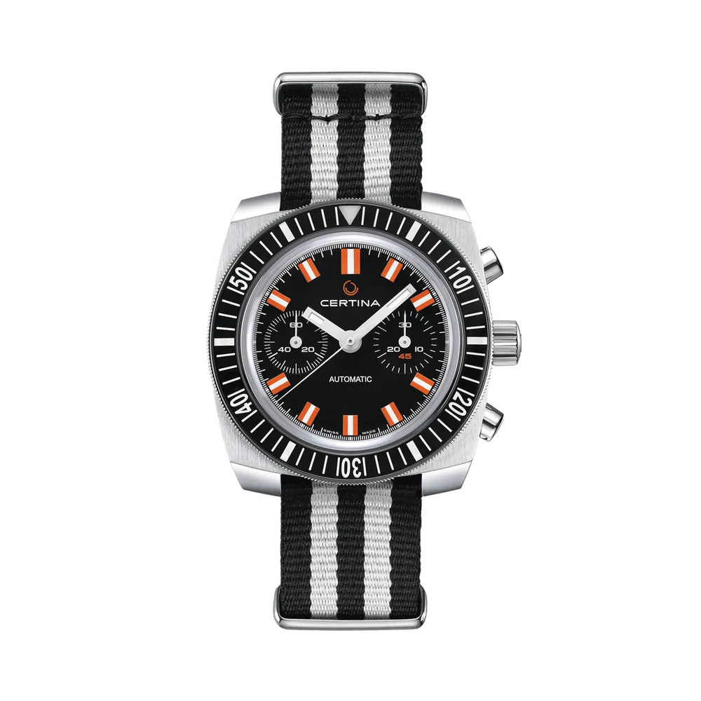 Certina DS Chronograph Automatic 1968 Black C0404621805100