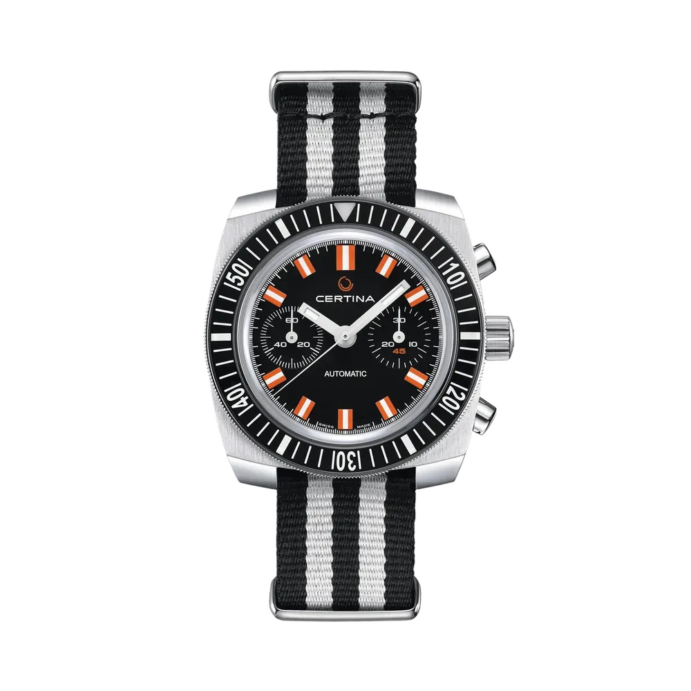 Certina DS Chronograph Automatic 1968 Black C0404621805100