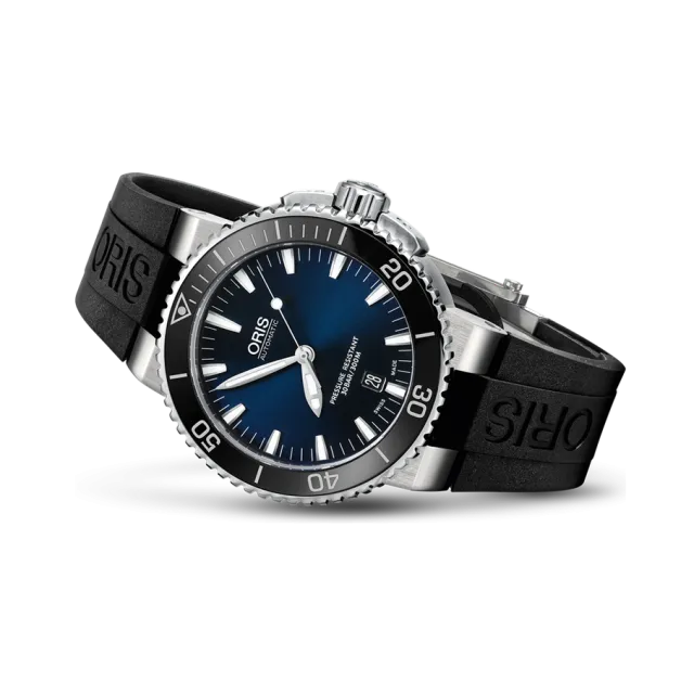 Oris Aquis Date Otomatik Mavi 01733765341350742634EB Görsel 1