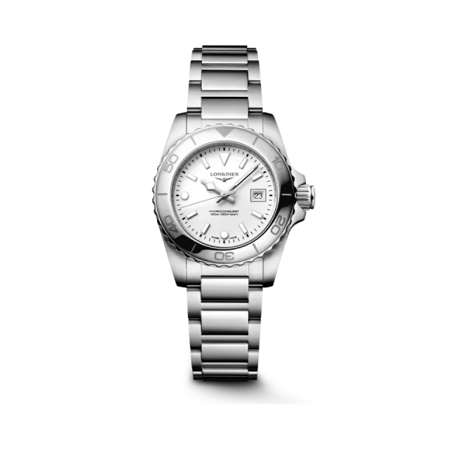 Beğenmek için çift tıkla Longines Hydroconquest Beyaz Mat L33694126 Görsel 1