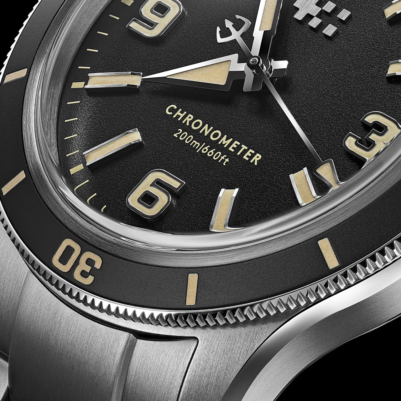 Christopher Ward C60 Trident Biscay Automatic Black C6039C3H1S0KK0VT1 detay görseli 3
