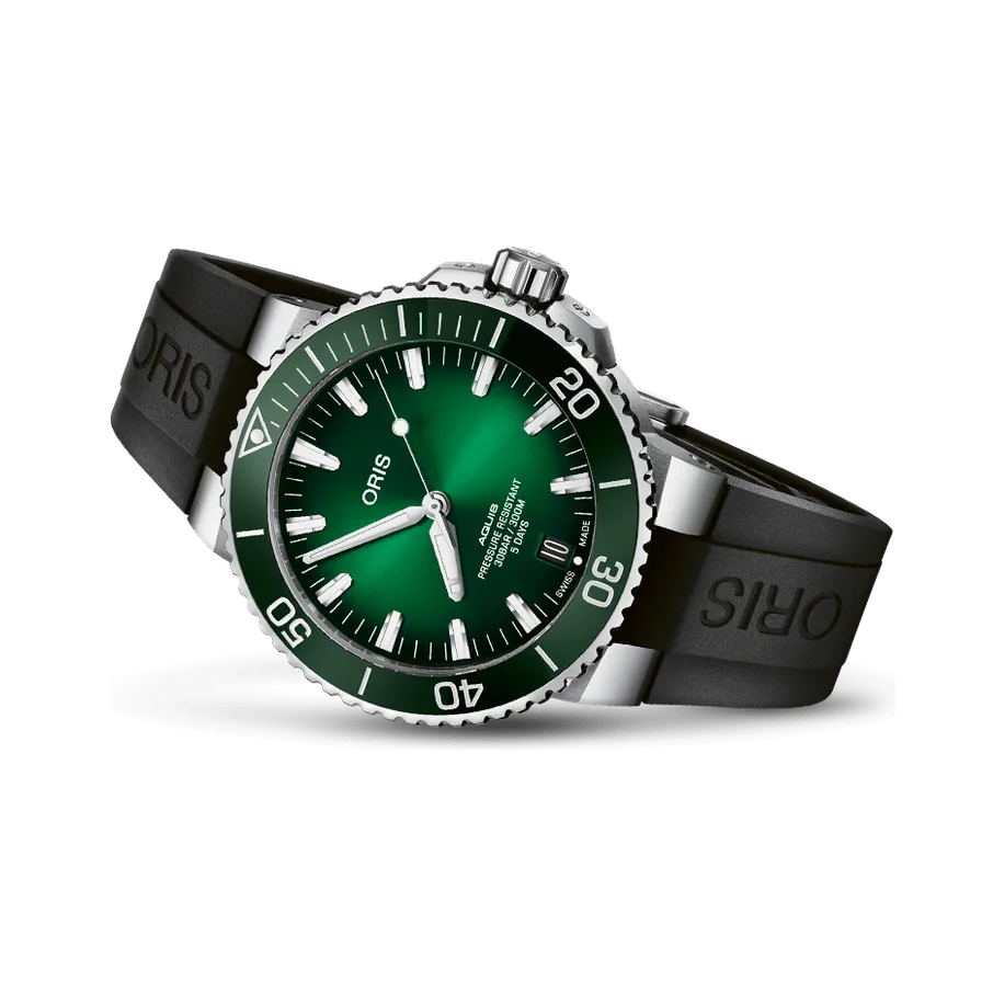Oris Aquis Date Calibre 400 Yeşil Otomatik 01400776341570742474EB
