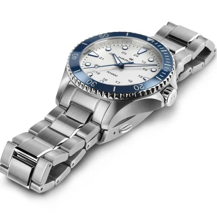 Hamilton Khaki Navy Scuba Silver H82231150 detay görseli 1