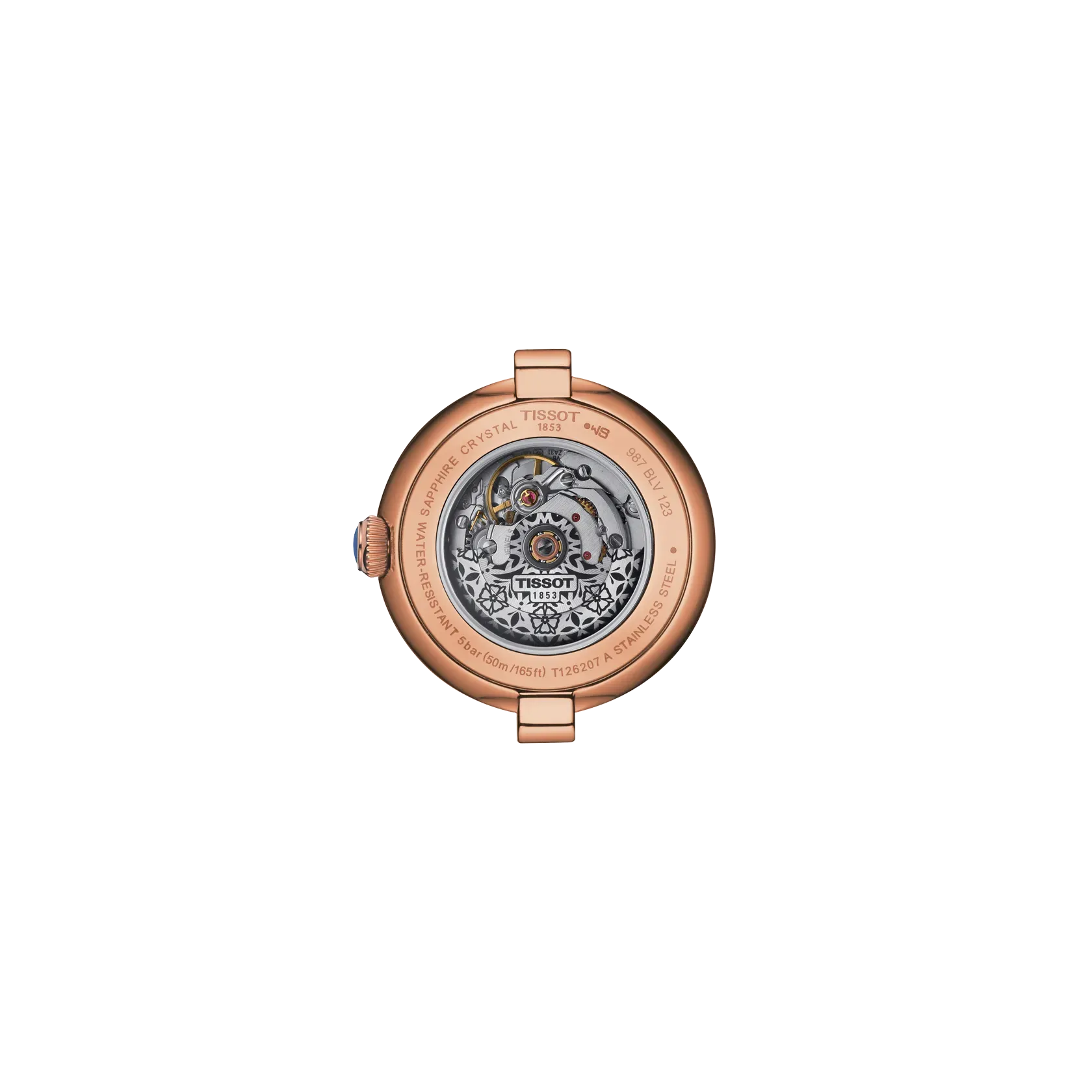 Tissot Bellissima 29mm Otomatik Beyaz T1262073601300 detay görseli 2
