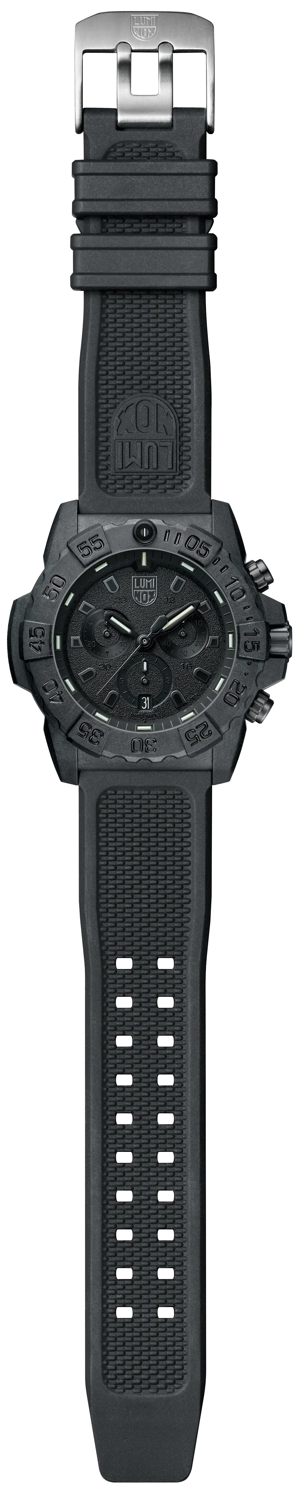 Luminox Navy SEAL Chronograph Blackout XS3581BO detay görseli 3