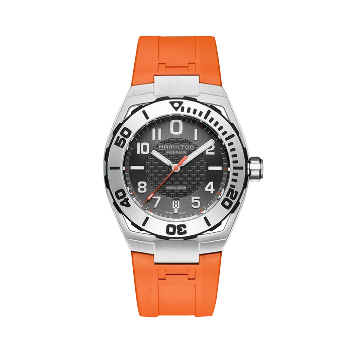 Hamilton Khaki Navy Sub Auto Otomatik Gri H78615985