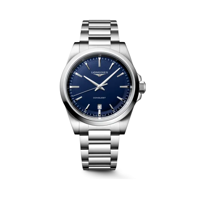 Beğenmek için çift tıkla Longines Conquest Kumlanmış Mavi L38604926 Görsel 1