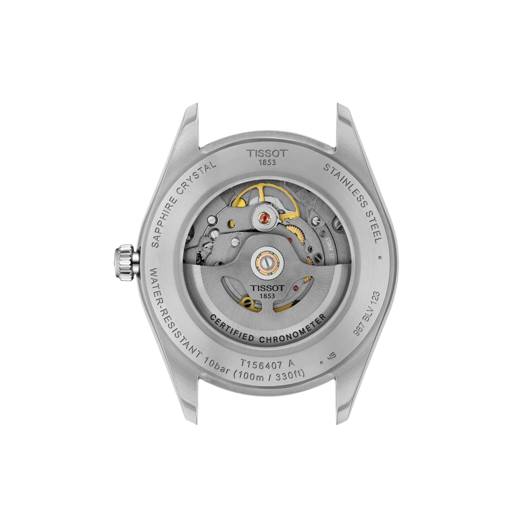 Tissot Ballade Otomatik Gümüş T1564082203300 detay görseli 2
